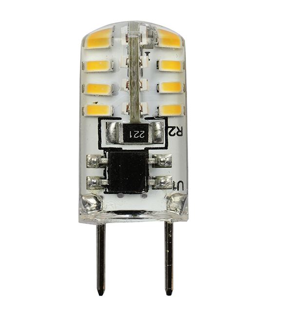 Standard 2W LED 3000K 120V 320Lm Bi-Pin G8 Base Bulb (LED-G8-SHORT-120V-3K)