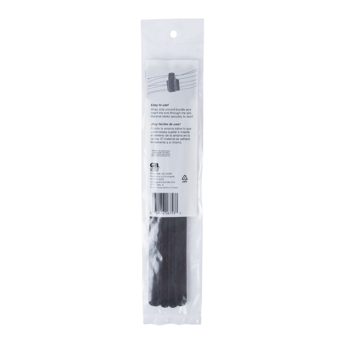 Gardner Bender 11 Inch Black Handle Strip Bag Of 5 (45-V11BKW)