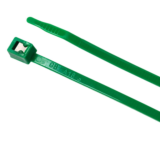 Gardner Bender 11 Inch Self Cutting Cable Tie Green 50 Pound (46-311GSC)