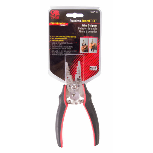 Gardner Bender Armor Edge Wire Stripper 10-18 AWG Stainless (GESP-55)