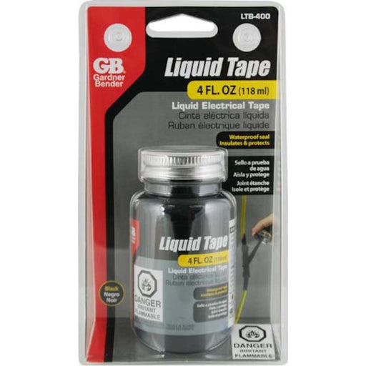 Gardner Bender Black Liquid Electrical Tape (LTB-400)