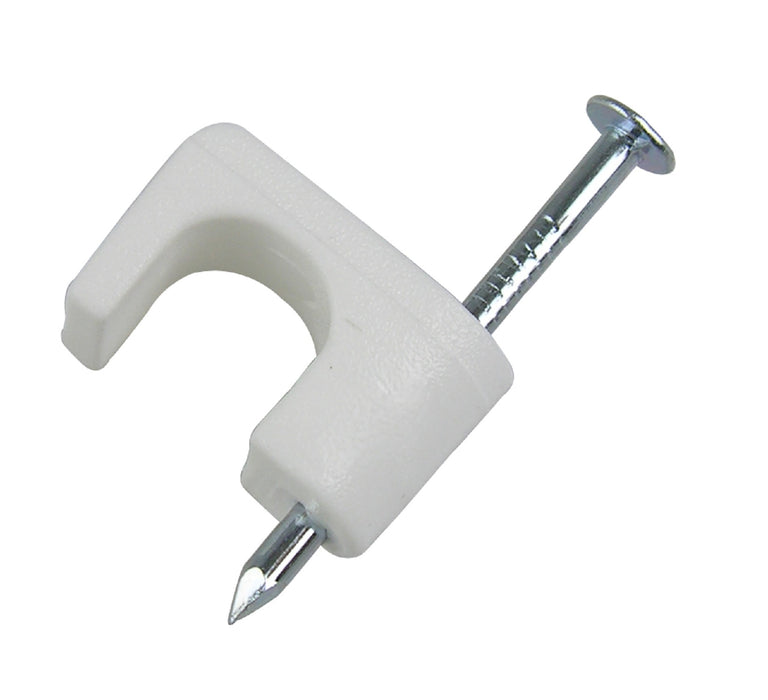 Gardner Bender Coax Staple 1/4 Inch White Package Of 25 (PSW-1650T)