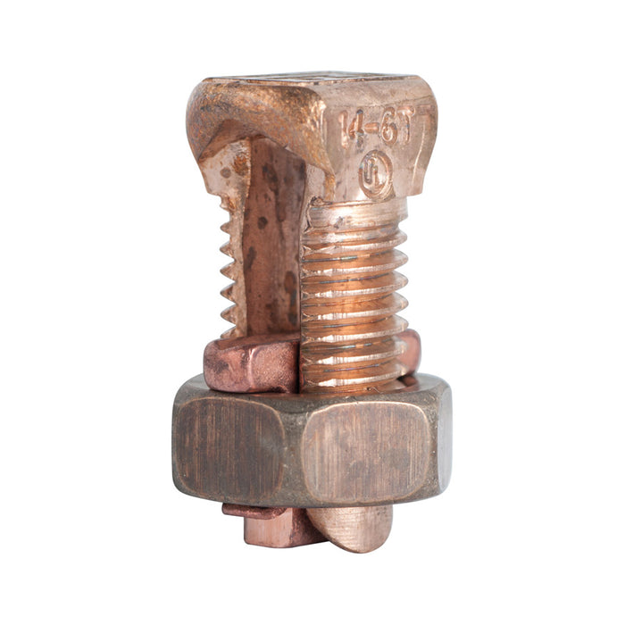 Gardner Bender Copper Split Bolt Connectors 6 AWG Maximum Display Pack Package Of 2 (GSBC-6N)