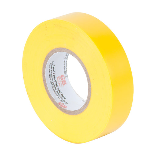 Gardner Bender Electrical Tape 3/4 Inch X 66 Foot X 7 MIL Yellow Puck (GTY-667P)