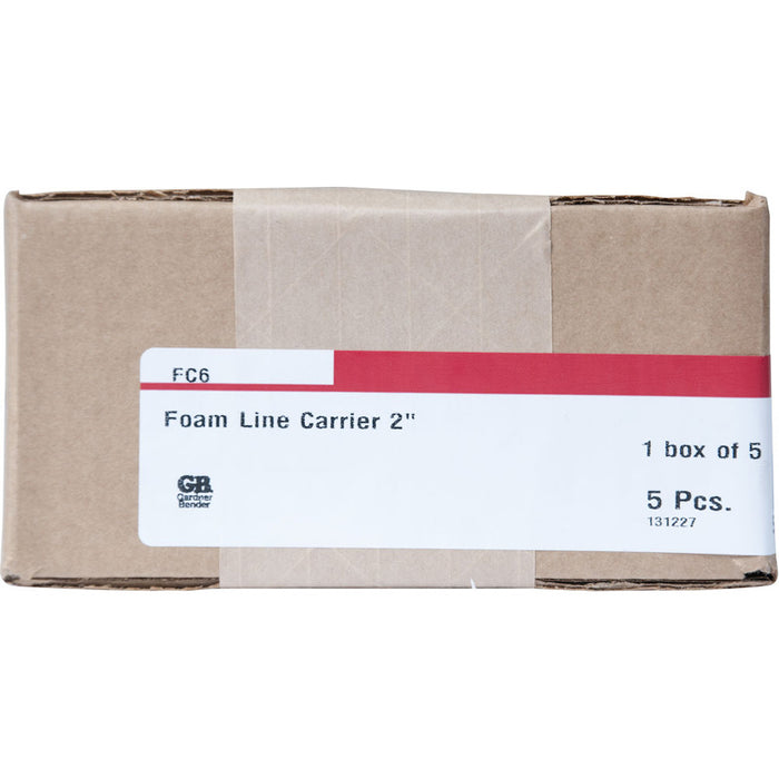 Gardner Bender Foam Line Carrier 2 Inch Box Of 5 (FC6)