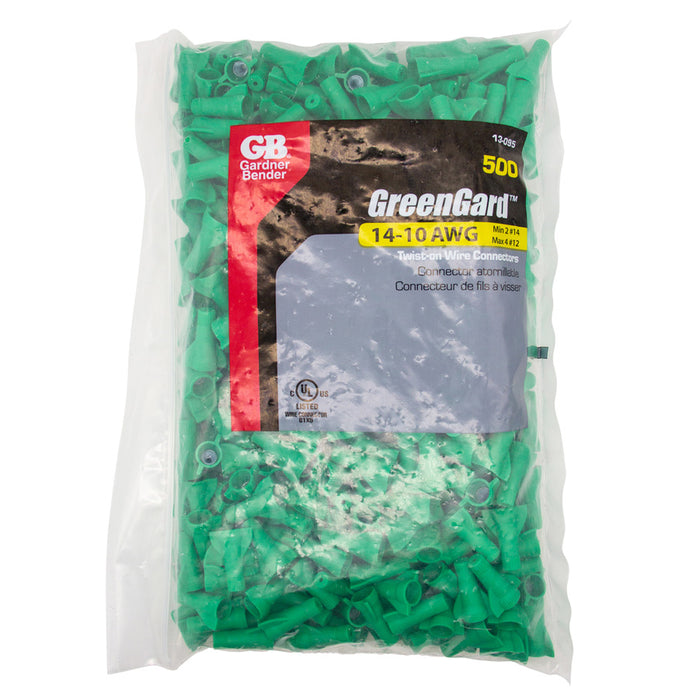 Gardner Bender Greengard Green #95 Bag Of 500 (13-095)