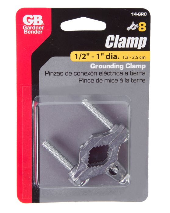 Gardner Bender Grounding Rod Clamp 1/2 Inch 1 Inch (14-GRC)