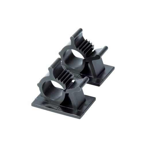 Gardner Bender Kwik Retainer Plastic UVB Black 3/8 Inch Diameter Package Card Of 6 (GKK-1538UVB)