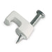 Gardner Bender Low-Voltage Staple Masonry White Clip-On Package Of 25 (PMC-1525WT)