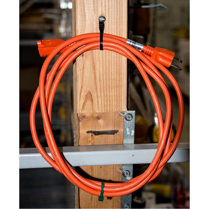 Gardner Bender Mounting Cable Tie UVB 8 Inch 50 Pound Bag Of 100 (48-308UVB)
