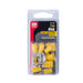 Gardner Bender Ring Terminal 12-10 AWG 5/16-3/8 Inch Stud Yellow Package Of 15 (15-108)