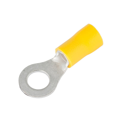 Gardner Bender Ring Terminal 12-10 AWG Stud Size 12-1/4 Yellow Package Of 50 (10-107)