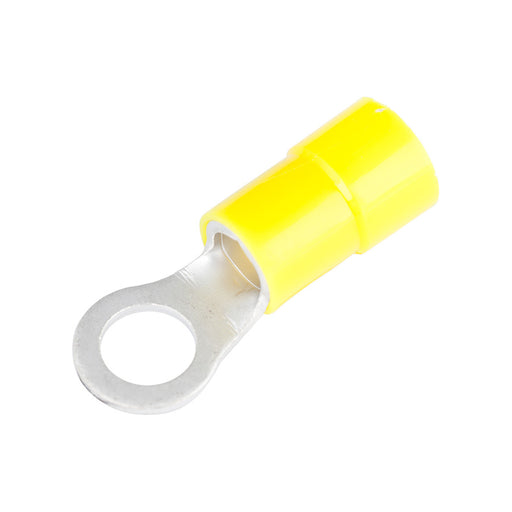 Gardner Bender Ring Terminal 4 AWG Stud Size 1/2 Inch Yellow Card Of 4 (14-099)