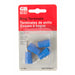 Gardner Bender Ring Terminal 6 AWG Stud Size 1/4 Blue Card Of 4 (14-095)