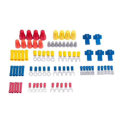 Gardner Bender Slide Card Kit With 80 Assorted Wire Connectors And Solderless Terminals (TK-100)