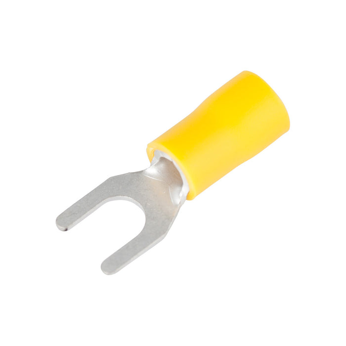 Gardner Bender Spade Terminal 12-10 AWG Stud Size 8-10 Yellow Package Of 50 (75-116)