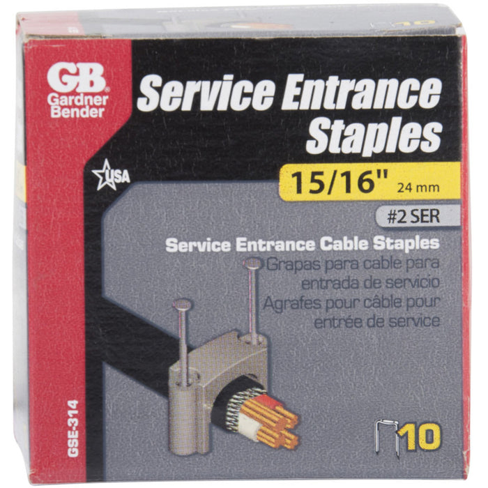 Gardner Bender Service Entrance Strap #2 SER Box Of 10 (GSE-314)