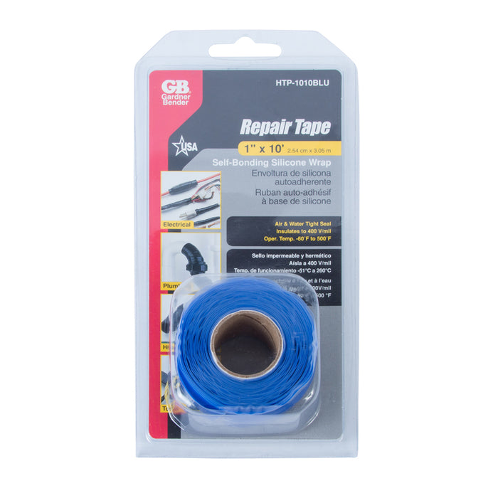 Gardner Bender Tape Repair Tape 1-Inch X 10 Foot Blue (HTP-1010BLU)