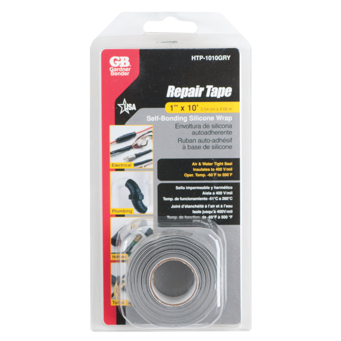 Gardner Bender Tape Repair Tape 1-Inch X 10 Foot Gray (HTP-1010GRY)