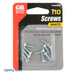 Gardner Bender White Wall Plate Screws Card Of 10 (14-WPW)