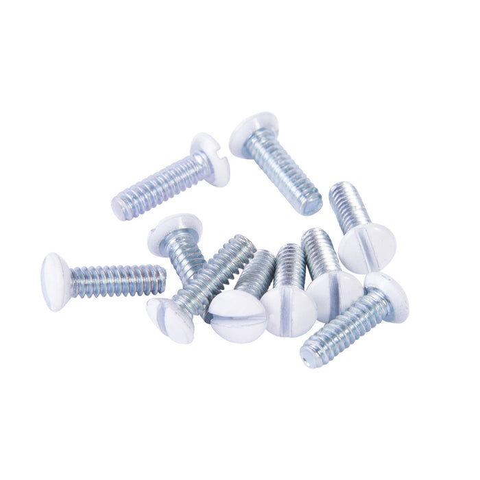 Gardner Bender White Wall Plate Screws Card Of 10 (14-WPW)