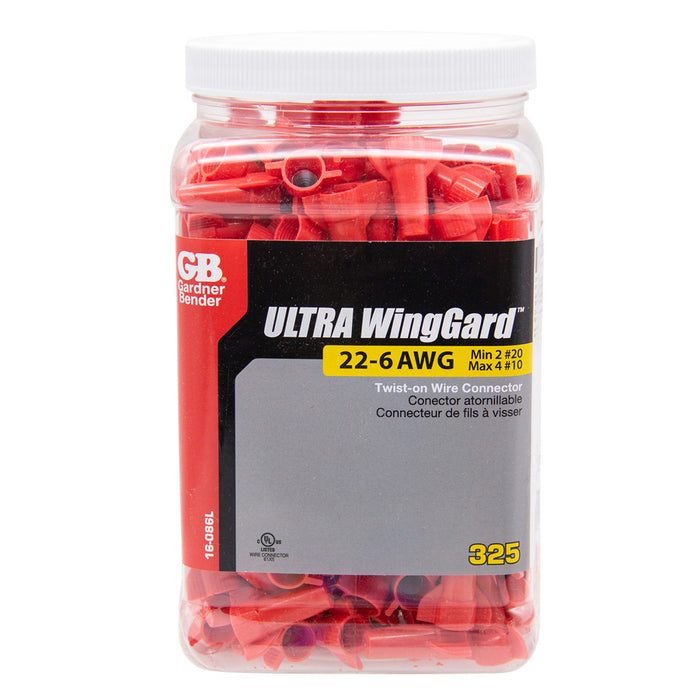 Gardner Bender Winggard Ultra Red #86 Large Jar Of 325 (16-086L)