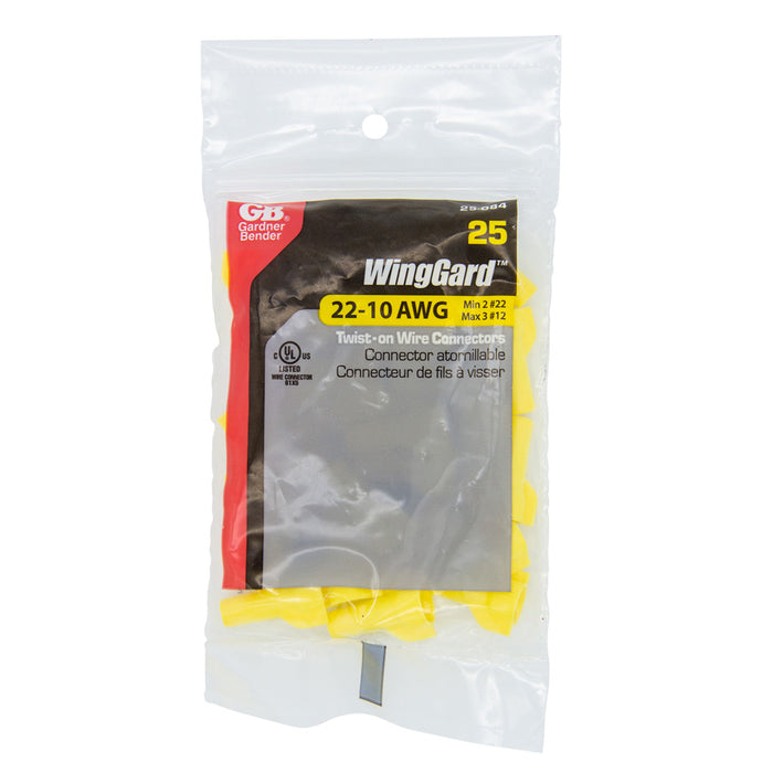 Gardner Bender Winggard Ultra Yellow #84 Bag Of 25 (25-084)