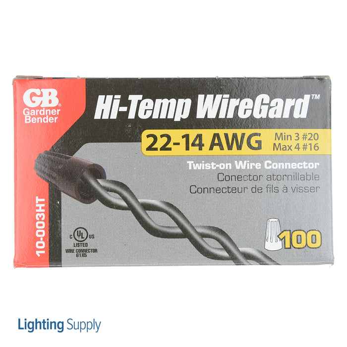 Gardner Bender Wiregard High Temperature Black GB (10-003HT)