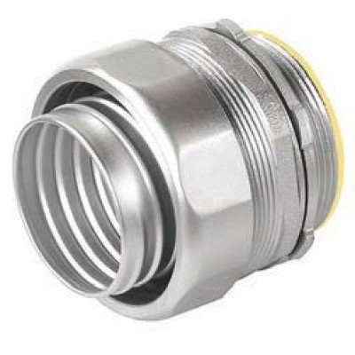 Southwire Garvin 1-1/2 Inch Stainless Steel Liquid-Tight Connector (LTCSS-150)
