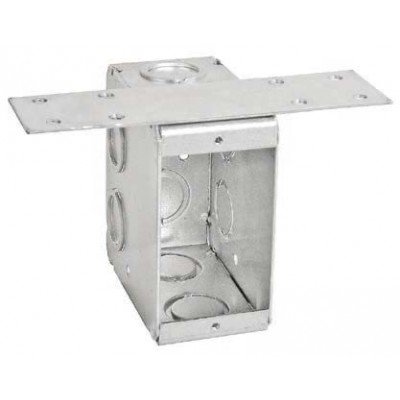 Southwire Garvin 1-Gang Concrete Brick/Block Box With Stabilizer Bracket 2-1/2 Inch Deep (CB-1250)