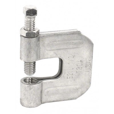 Southwire Garvin 1/2-13 C Style Stainless Steel Beam Clamp For Vertical Loads (SCC-1213SS)