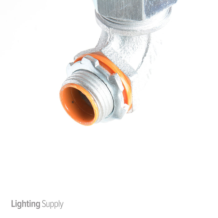 Southwire Garvin 1/2 Inch Malleable Iron Liquid-Tight 90 Degree Connector With Insulated Throat (LTC-5090)