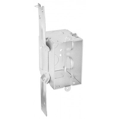 Southwire Garvin 2-1/2 Inch Deep Switch Box With A Flat Vertical Bracket (G601-F)