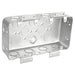Southwire Garvin 2-1/8 Inch Deep Four Gang Multi Device Switch Box With Plaster Ears And Old Work Retainers (MGSB-4OW)