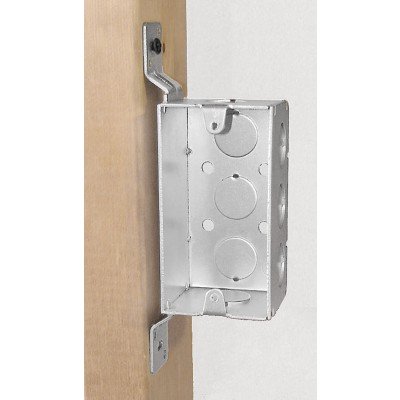 Southwire Garvin 2-1/8 Inch Deep Handy Utility Box With A Flat Vertical Bracket (G19282-F)