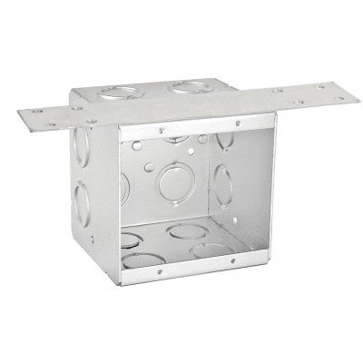 Southwire Garvin 2-Gang Concrete Brick/Block Box With Stabilizer Bracket 2-1/2 Inch Deep (CB-2250)