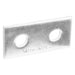 Southwire Garvin Two-Hole Parallel Splice Plate Zinc Plated Steel (SFF34)