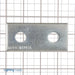 Southwire Garvin Two-Hole Splice Plate 1/4 Inch Thick Zinc Plated Steel (SFF30)