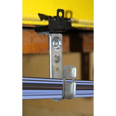 Southwire Garvin 2 Inch Hammer-On J Cable Support Hooks For 5/16 To 1/2 Inch Beam (JHK-32-HO516)