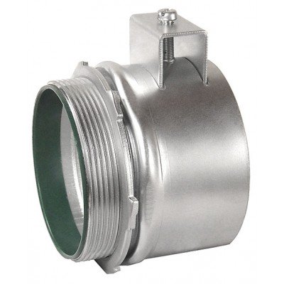 Southwire Garvin 2 Inch Zinc Plated Steel Saddle Connector With Insulated Throat (DB200IC)