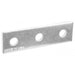 Southwire Garvin Three-Hole Splice Plate 1/4 Inch Thick Zinc Plated Steel (SFF31)