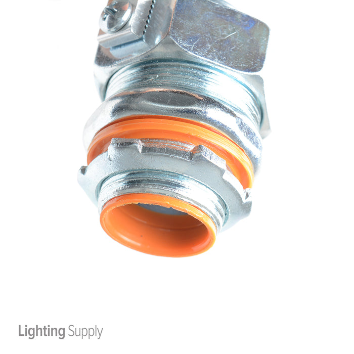 Southwire Garvin 3/4 Inch Steel Liquid-Tight Straight Connector With Aluminum Grounding Lug (GLTC-75)