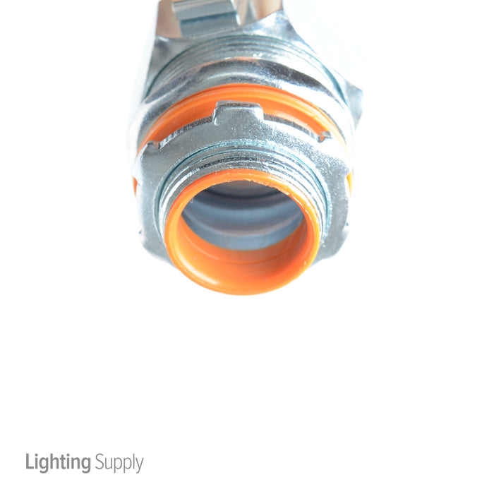Southwire Garvin 3/4 Inch Steel Liquid-Tight Straight Connector With Aluminum Grounding Lug (GLTC-75)