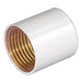 Southwire Garvin 3/8 Inch Threaded White Fixture Stem Coupler For 3/8 Inch IPS (LFS-16WHT)