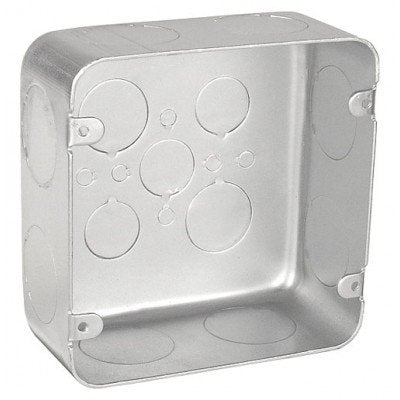 Southwire Garvin 4-11/16 Chicago Plenum Airtight Junction Box 2-1/8 Inch Deep 1 Inch Knockouts (72171-1-VT)