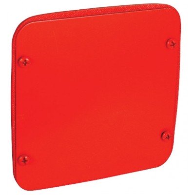 Southwire Garvin 4-11/16 Chicago Plenum Red Blank Gasketed Cover Flat (72C1-VTRED)