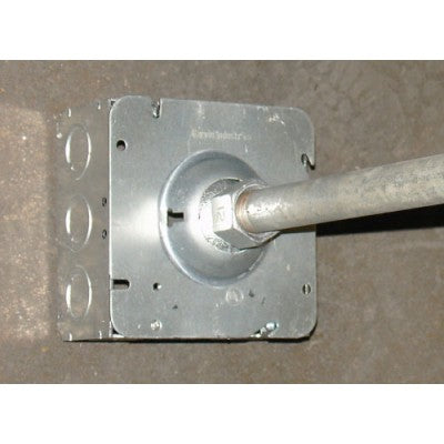 Southwire Garvin 4-11/16 Inch Square Swivel Fixture Hanger For 1/2 Or 3/4 Inch Pipe (SC-507511B)