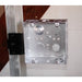 Southwire Garvin 4-11/16 Welded Junction Box 2-1/8 Inch Deep Metal Stud Bracket (72171-MSW)