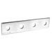 Southwire Garvin Four-Hole Splice Plate 1/4 Inch Thick Zinc Plated Steel (SFF32)