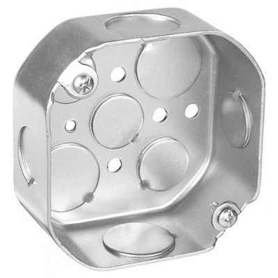 Southwire 54151-3/4 Garvin 4 Inch Octagon Box 1-1/2 Inch Deep ...